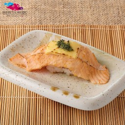 ซูชิแซลมอนเบิร์นชีส