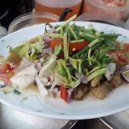 ยำหมูแผ่น