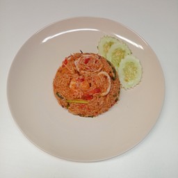 ข้าวผัดต้มยำกุ้ง