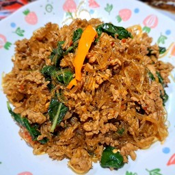 กระเพาะหมูสับใส่วุ้นเส้น