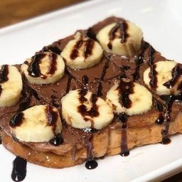 ปังปิ้งนูเทลล่า+กล้วย