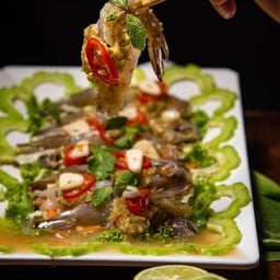 กุ้งแช่น้ำปลา