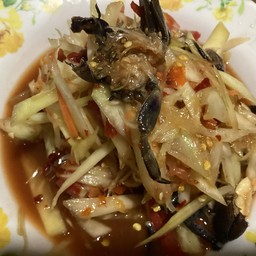 ตำปูไม่ใส่ปลาร้า