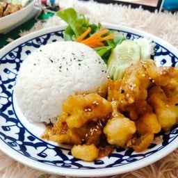 ข้าวไก่ทอดเกาหลี
