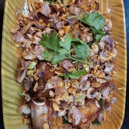 ซี่โครงหมูทอดกระเทียม