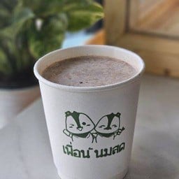 นมสดไมโลร้อน