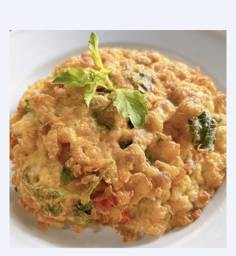 ข้าวไข่เจียวกะเพราหมูสับ