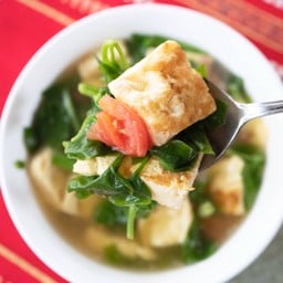 แกงจืดไข่ป่าม