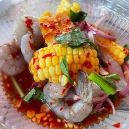 ยำกุ้งสด