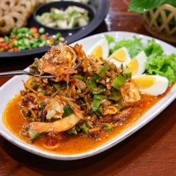 ยำถั่วพูกุ้ง