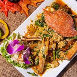 ปูม้าผัดผงกระหรี่