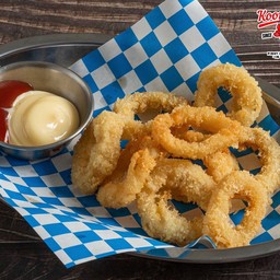 ปลาหมึกวงชุบแป้งทอด