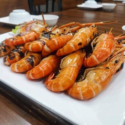 กุ้งเผา 15-16 ตัวโล