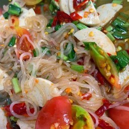 ตำเส้นเล็ก หมูยอ