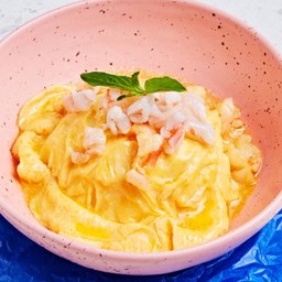 ข้าวไข่ข้นกุ้ง