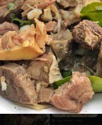 ต้มแห้ง/ลวกรวมเนื้อ