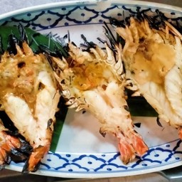 กุ้งแม่น้ำเผา (ไซส์ 4-5ตัว ) ครึ่งโล