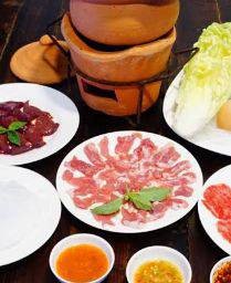 จิ้มจุ่มเนื้อ+ผ้า