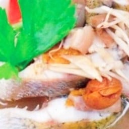 เนื้อปลาเก๋า ต้มบ๊วย