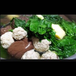 ต้มเลือดหมูนำโชค