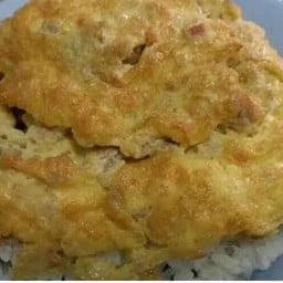 ข้าวไข่เจียวหมู