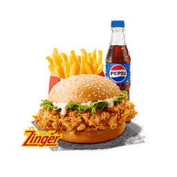 Zinger Burger Combo