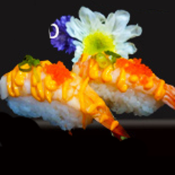 ซูชิหน้ากุ้งชีส