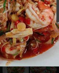 พล่า  กุ้ง