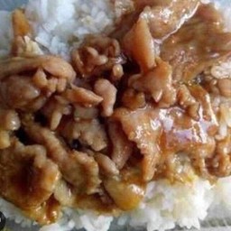 ข้าวหมูหวาน