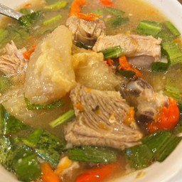 ต้มแซ่บซี่โครง+เอ็นแก้วหมู