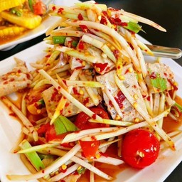 ตำหมูยอ