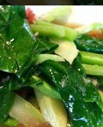 คะน้าน้ำมันหอย