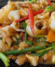 หมูสับผัดไข่เค็ม