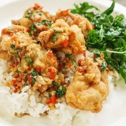 กระเพราะไก่กรอบ