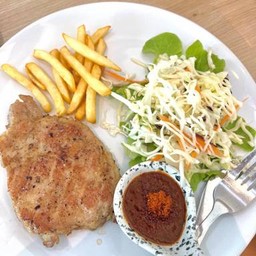 สเต๊ก Focus หมู