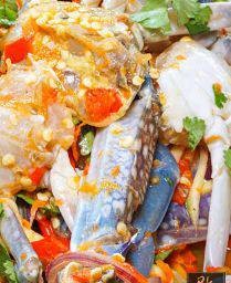 ยำปูม้า