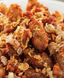 หมูทอดกระเทียม