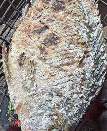 ปลานิลเผา