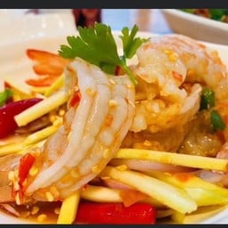 ยำกุ้งสด หรือ ลวก(กุ้งcp)