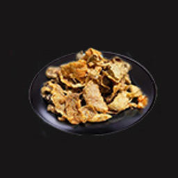 หนังปลาแซลมอนทอด