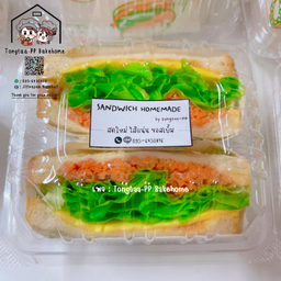 แซนด์วิชดับเบิ้ลชีส+ผัก