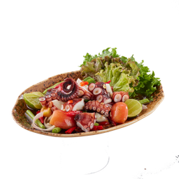 ยำปลาหมึกยักษ์ น้ำปลาร้า