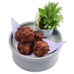 ลาบทอด