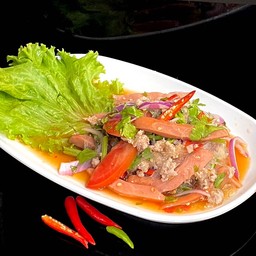 ยำวุ้นเส้นหมูสับ