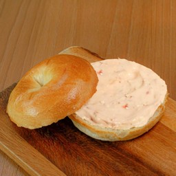 Bagel Strawberry Cream Cheese