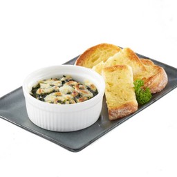 ผักโขมอบชีส