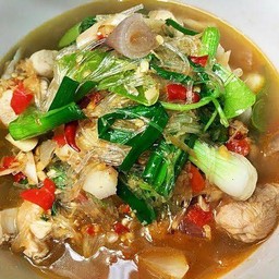 แกงไก่ใส่วุ้นเส้น