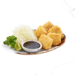 แซลมอนชุบเกล็ดขนมปัง