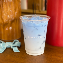 Coconut Butterfly Pea Fresh Milk