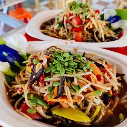 ส้มตำหอยดอง